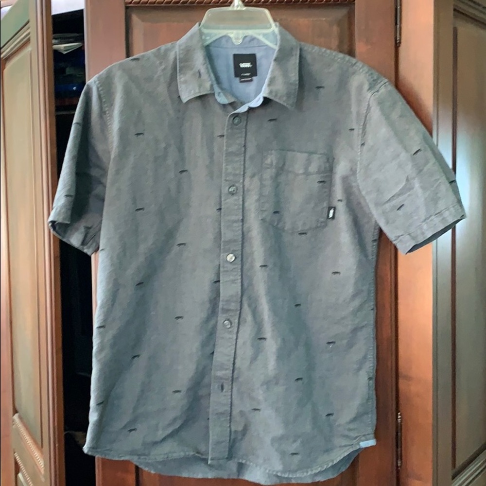 Van’s.  Boys Button down shirt